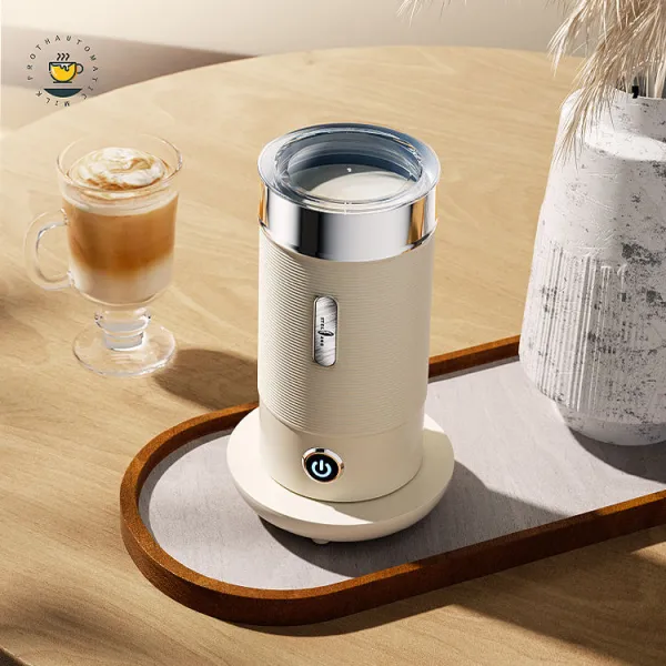 Stainless Steel Automatic Electric Portable Coffee Foam Maker Mini Steam Kitchen Italian Coffee Milk Frother Warmer