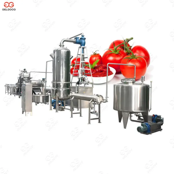 Automatic Small Processing Plant Tomato Paste Production Line Tomato Paste Making Machine