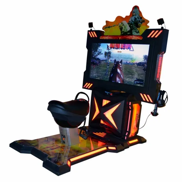 Auto VR Riding Horse Self-service 9D Virtual Reality Machine For Arcade Game Center