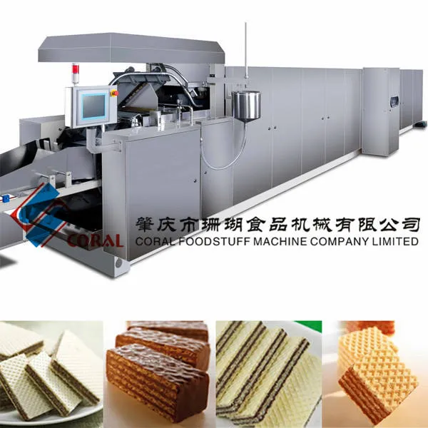 High Quality Wafer Biscuit Bakery Oven Wafer Manufacturing Machinary