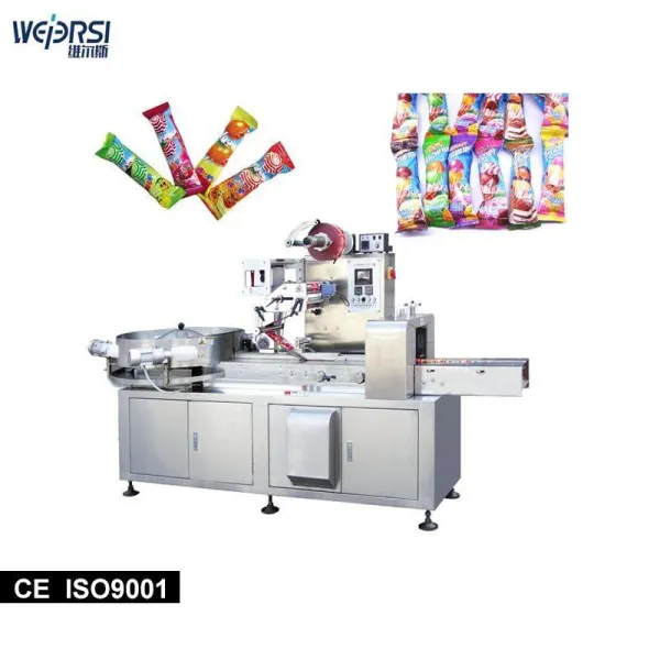 All In One Lollipop Flower Type Packing Machine