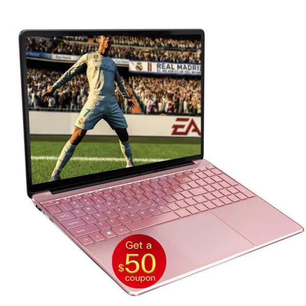 Best Price In Tel J4125 Win10 Ddr4 8gb Ram 256g Best Mini 15.6 Inch Notebook Computer Metal Pink Laptop