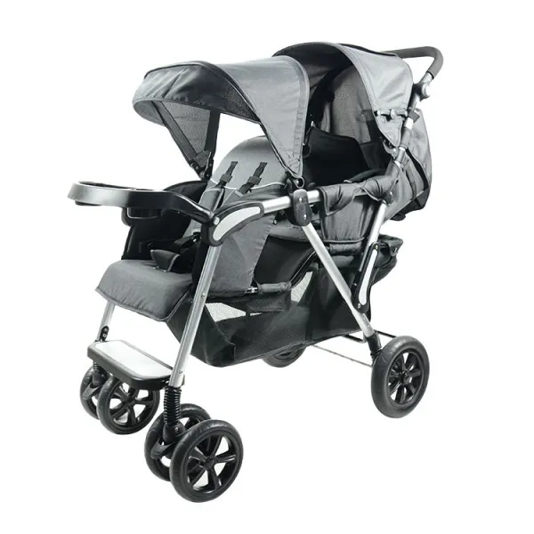 New Style 2-in-1 Twins Double Stroller Prams For Wholesale