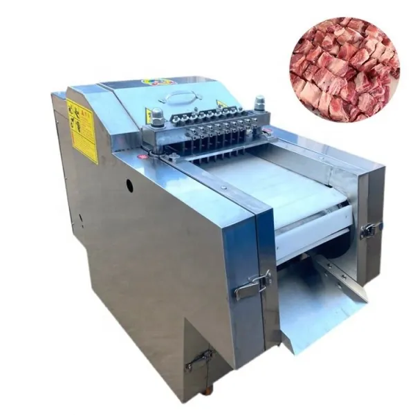 Multifunctional Chilled Fish Meat Bone Cutter Chicken Meat Machine Cutting Automatic