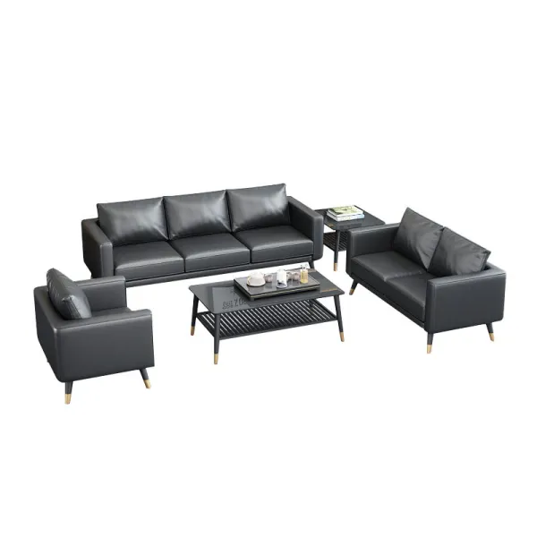 Leather Modular Set Office Furniture Sofa