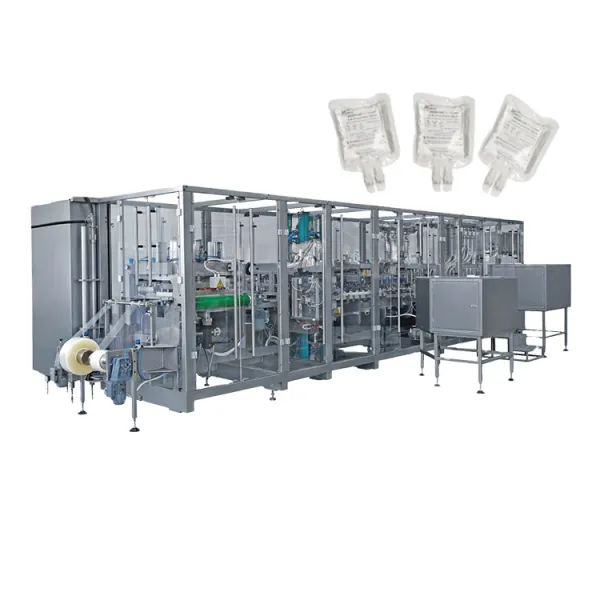 Non PVC Soft Bag IVF Infusion Solution Production Line IVF Equipment