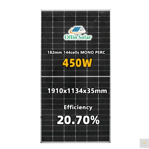Wholesale Pricing Half Cell 400W 405W 410W Perc Monocrystalline PV Module Solar Panel for Solar Energy Power System