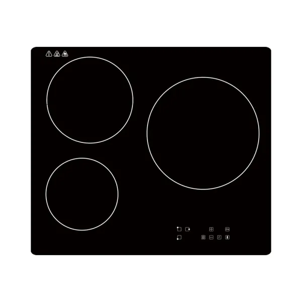 2023 Impressive Professional Counter Integrated Built In Three Burner Cooker Electric And Gas Hobs With Skin Touch Control