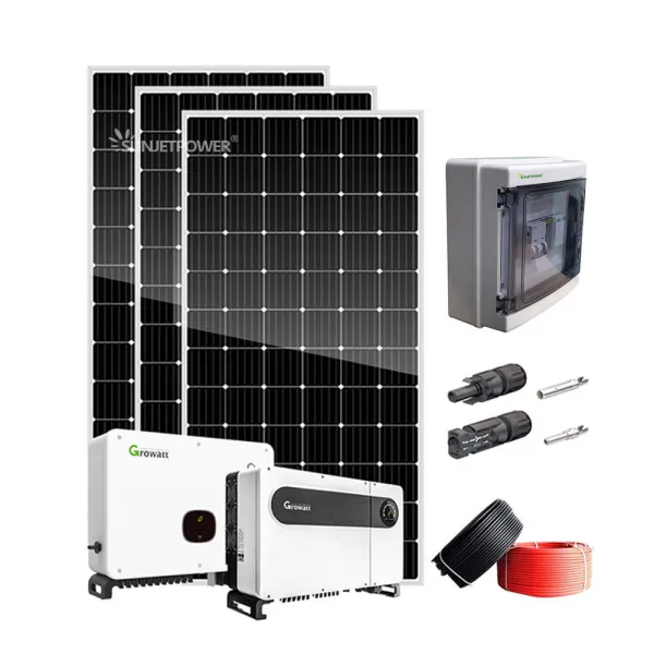 complete solution home solar panel kit 3000w 3kw on grid system for home