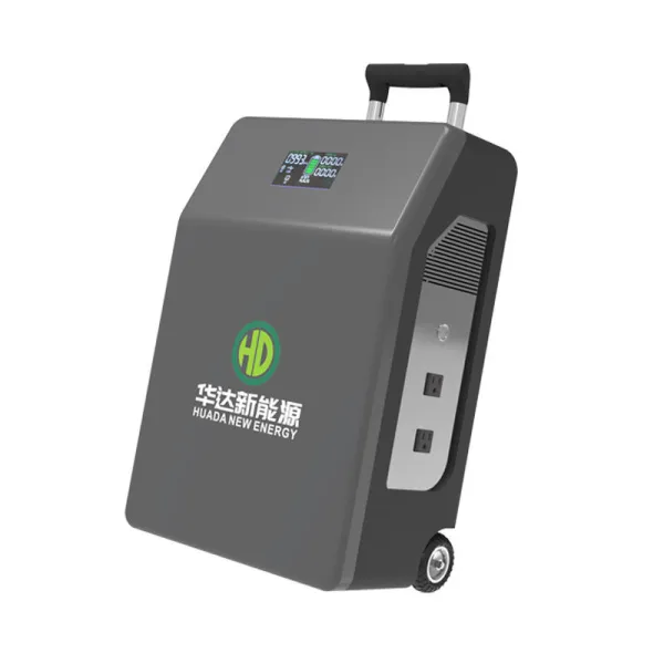 Suitcase Design 2.5 kWh Solar Generator Lithium-ion Battery Pack Outdoor Emergency Portable Power Station With UPS Function (Model: H094)