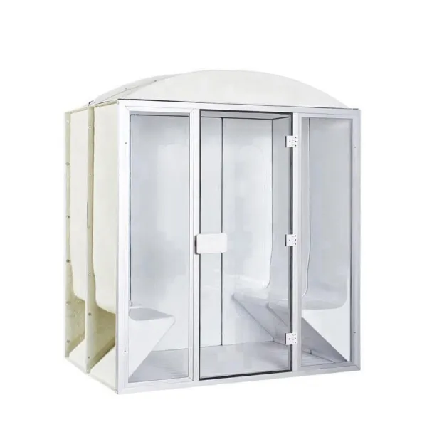 ]Extra Large Outdoor Sauna Shower Steam Room (A-1212)