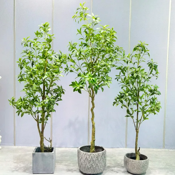 High simulation artificial plants Pieris tree garden indoor home decoration bonsai tree