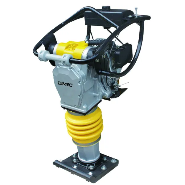 70KG 14KN Double Air Filter Concrete Vibratory Soil Compactor Tamping Rammer Machine
