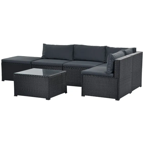 Rattan Furniture Cane Dining Chair Rattan 3 Seater Lounge Garden sofa Set