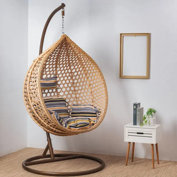 Outdoor Hotel Balcony Leisure Furniture Patio Swing Hanging Chair