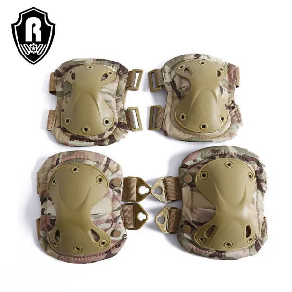 New Tactical Combat Knee Elbow Protective Pads Sets Hunting Skate Outdoor Sports Body Protection Knee &amp; Elbow Pads Set