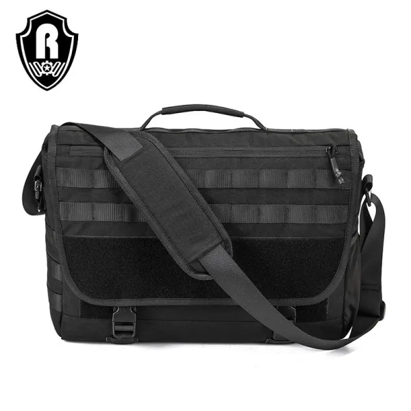 Tactical Messenger Bag Shoulder Sling Bag Molle Waterproof Cordura Hunting Messenger Bag