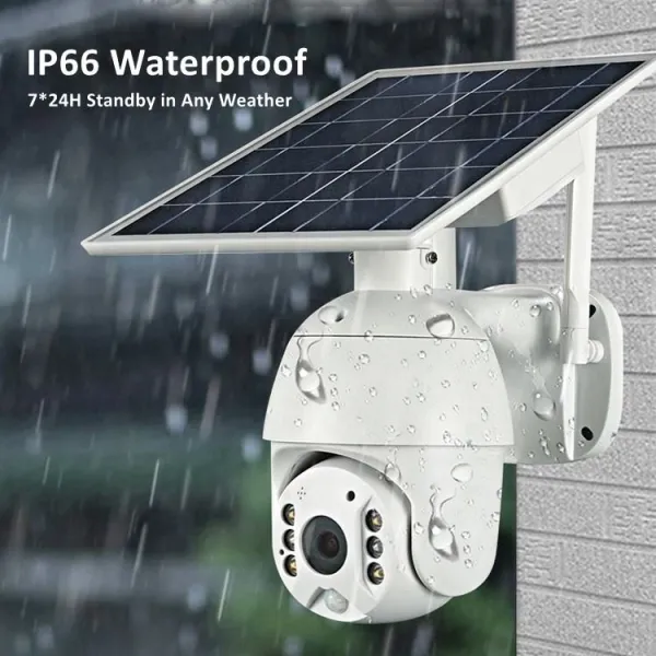 S10 4MP 2MP 4G Smart PTZ Ubox Outdoor Wireless Camera System Security WIFI CCTV Solar Camera