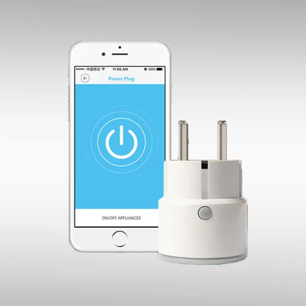 Smart Home Mini Socket WiFi Outlet 10A Compatible Smart Plug Alexa Google Assistant Voice Control Smart Plugs
