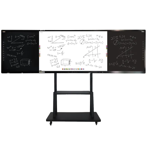 Interactive MIC Magnetic White Digital Board for Classroom 146 162 185 Inches Black board