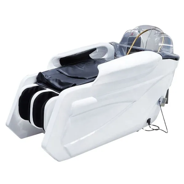Best Sale Equipment Shampoo Chair Electric Luxury Massage Hair Washing Unit For Barber Shop
