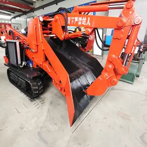 Coal Mine Muck Shovel Loader Dig Slag Machine Hydraulic Crawler Mucking Loader With CE Certification