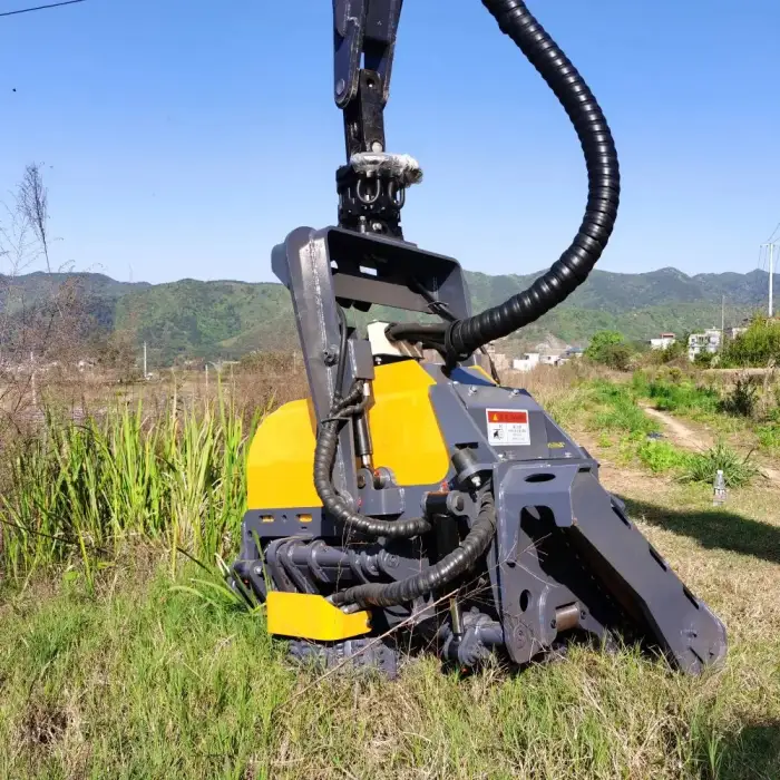 Advanced Harvester logging equipment firewood processor for excavator with excavator attachment