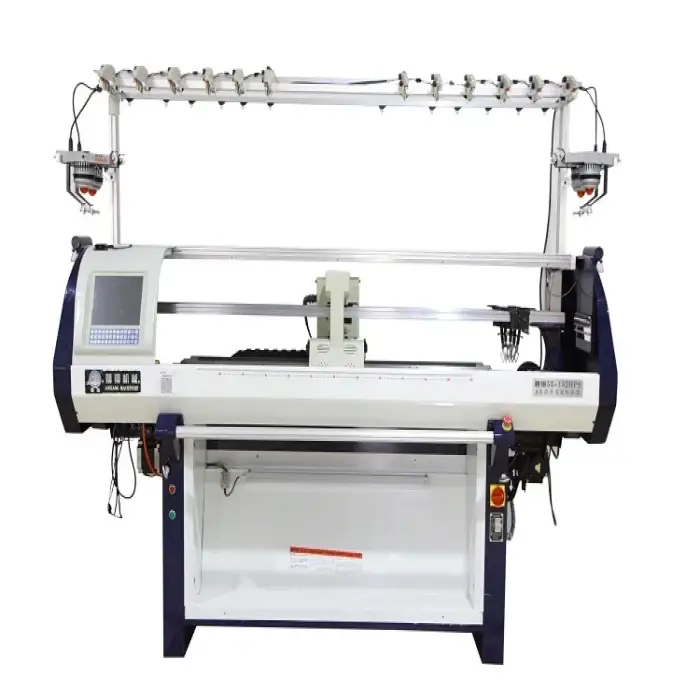 Automatic Single System collar cuffs knitting machine for wholesale