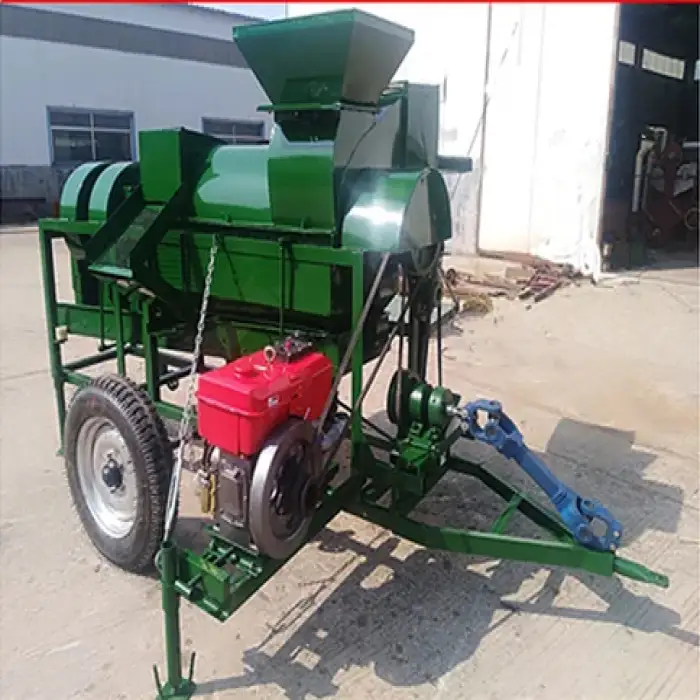 China factory direct sales wheat threshing peanut picking rice millet buckwheat threshing machine on sales