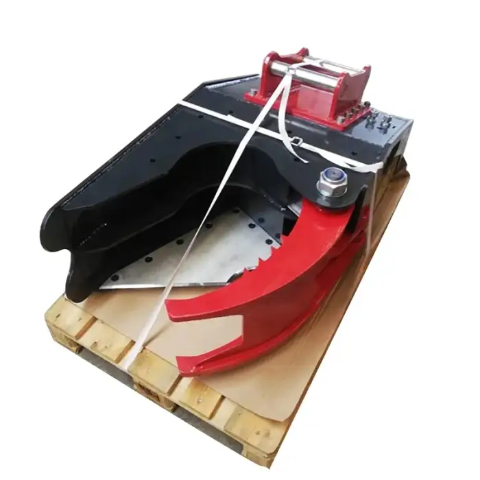 Excavator mounted wood cutter tree shear firewood processor cutting machine for forestry machinery