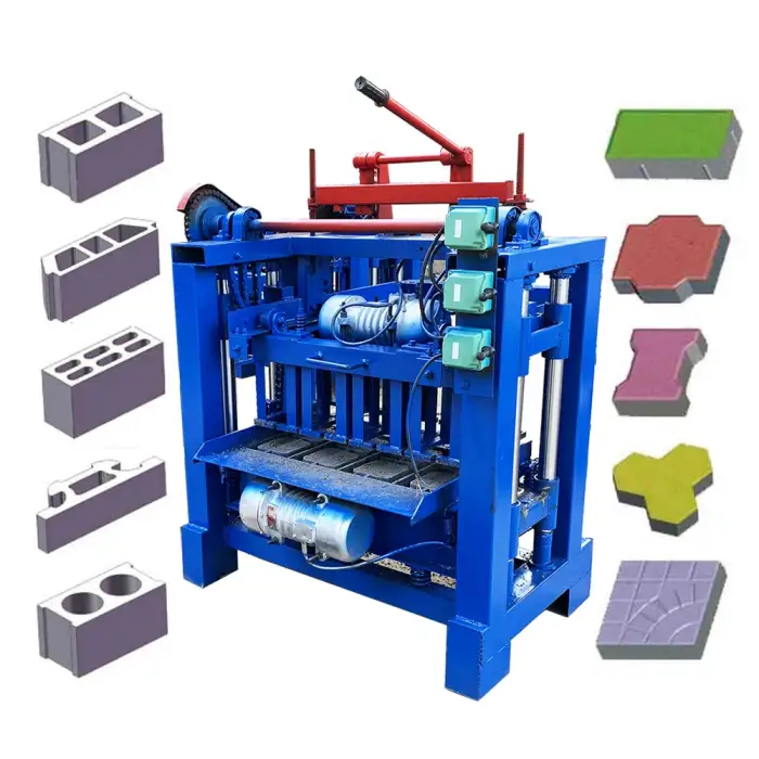 Easy-To-Operate Automatic Sand And Plastic Block Making Machine.