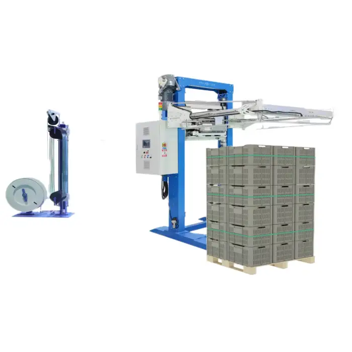 Fully Automatic Horizontal Pallet Strapping Machine Automatic Strapping Machine Strapping Bundling Machine