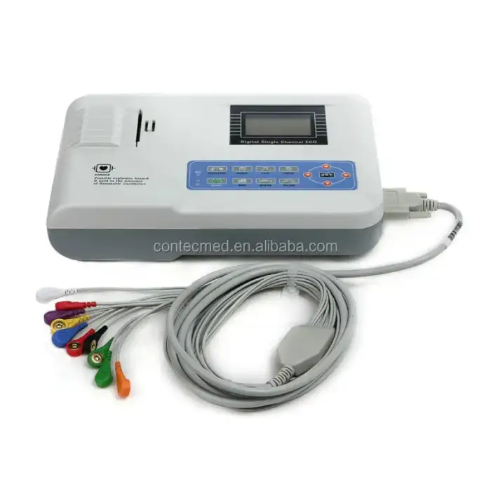 CONTEC ECG100G-VET 1 channel 12 leads electrocardiograph ecg vet veterinary instrument machines