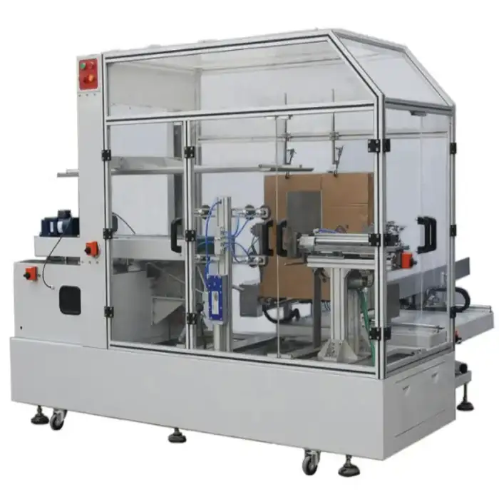 CXJ-6040C Automatic Rigid Paper Cardboard Carton Box Forming Machine Case Erector