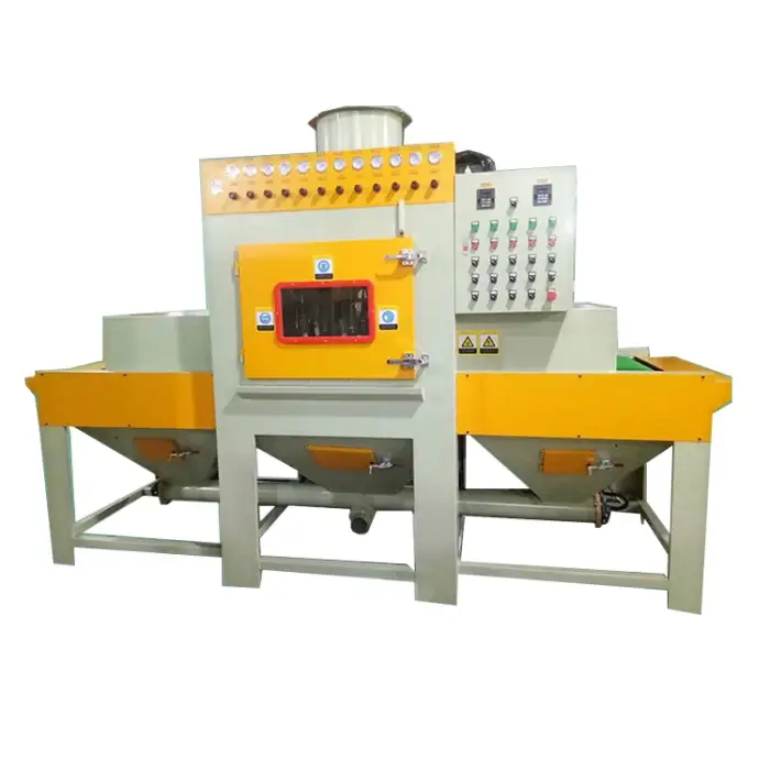 YG Small automatic sand blasting cabinet newest automatic blaster