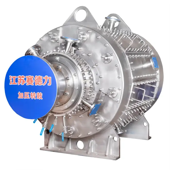 Fish farming pressure rotary drum filter