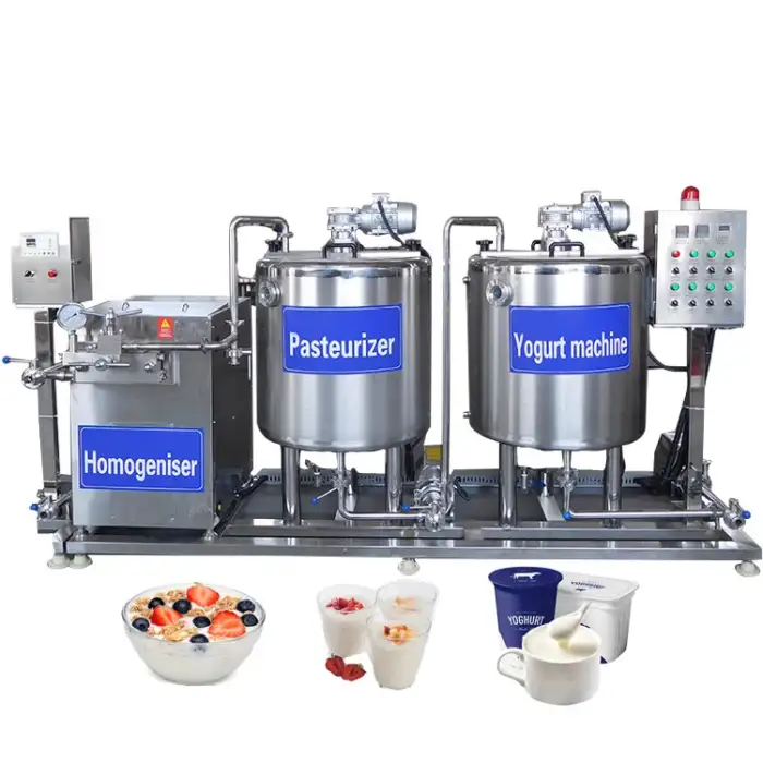 Stainless Steel Industrial Milk Pasteurization Device 300L Mixer
