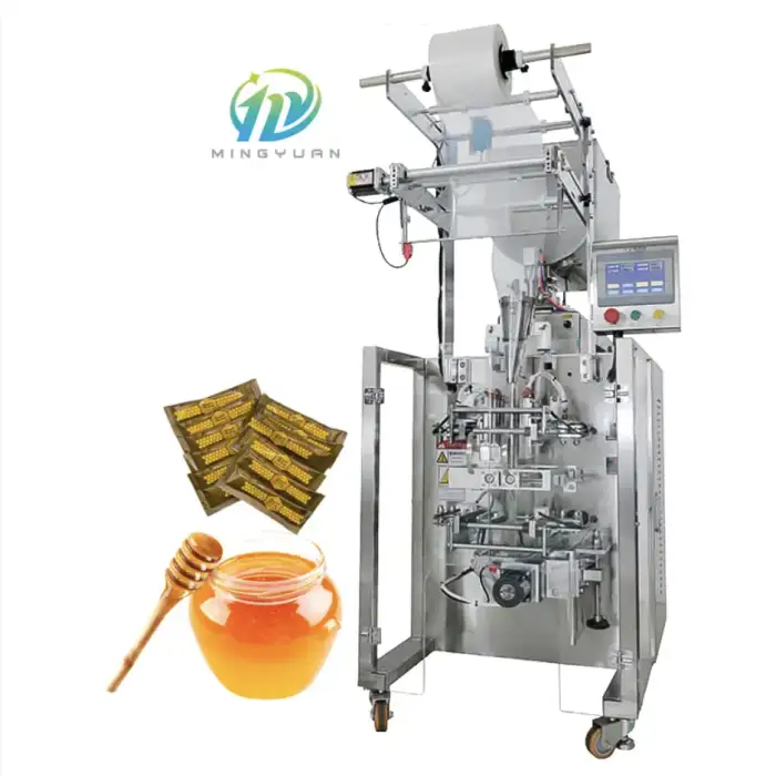 Full Automatic Oil tamato paste sauce Honey filling Packaging machine