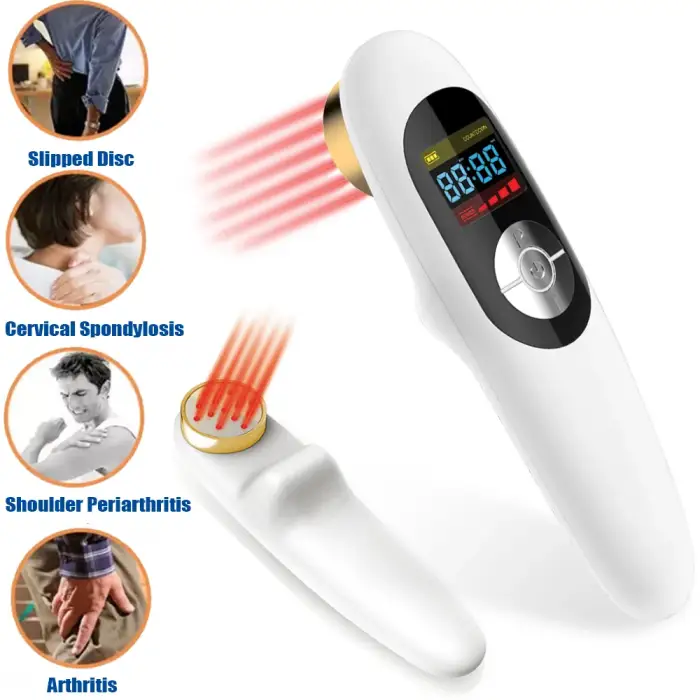 Painless Prostate Pain Relief heal Device Laser Therapy for Back Neck and Wound Healing lllt Physical Medical Equipment