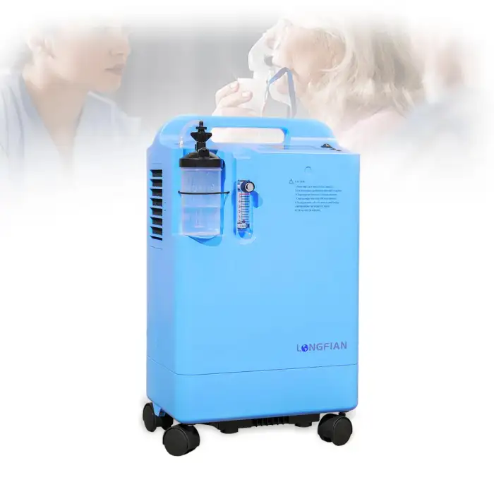 LONGFIAN Medical convenience 5L oxygen machine is suitable for patients with emphysema and coronary heart disease