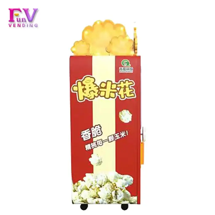 Popcorn Maker Vending Machine Full Automatic Intelligent For Sales Price