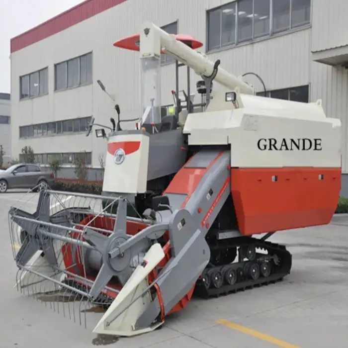 Farming harvester Wheat and rice combine harvester