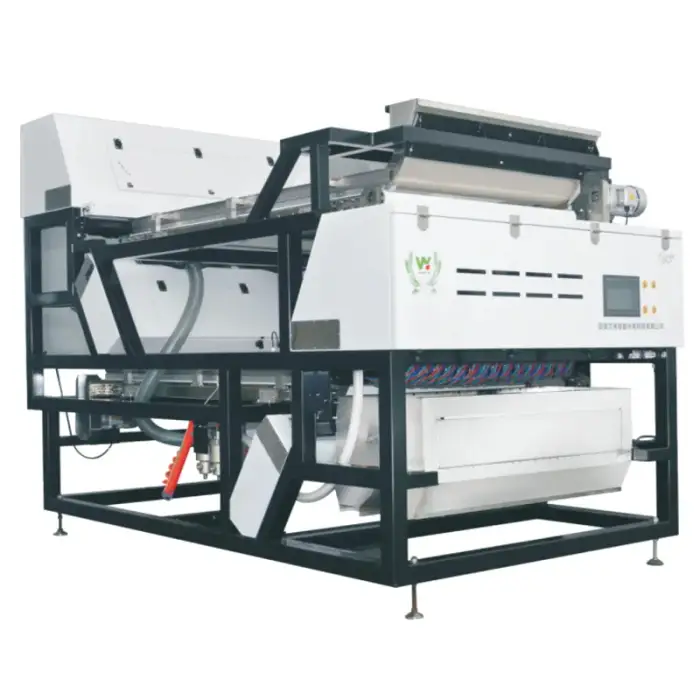 Two Layers Optical Belt Glass Color Sorter Glass Color Sort Machine