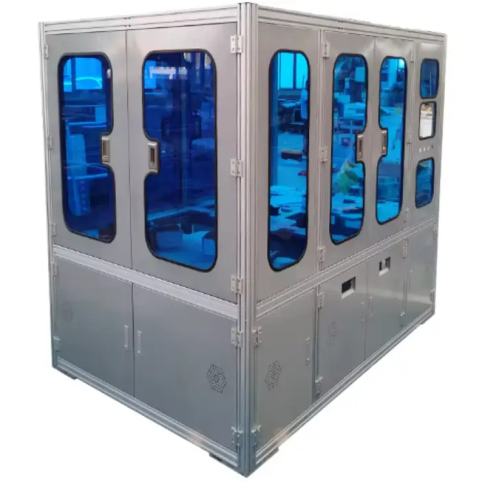 Customized Movable Industrial Metal tool cabinet frame house for automation machine