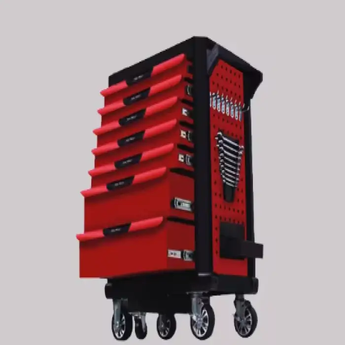 Mobile Toolbox and Tool Trolley with Cabinet Handle Tool Set Customized Service Oem Odm Display Enclosure Tool Cabinet 1 Years