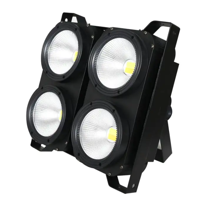 Culb Disco Stage Lighting Equipment Professional  LED 4 eyes Blinder Light  Narrow Led Spot Light indoor not  Waterproof