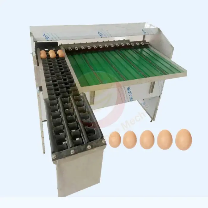 Automatic Chicken Egg Weight Sorter Classify Size Small Scale Grader