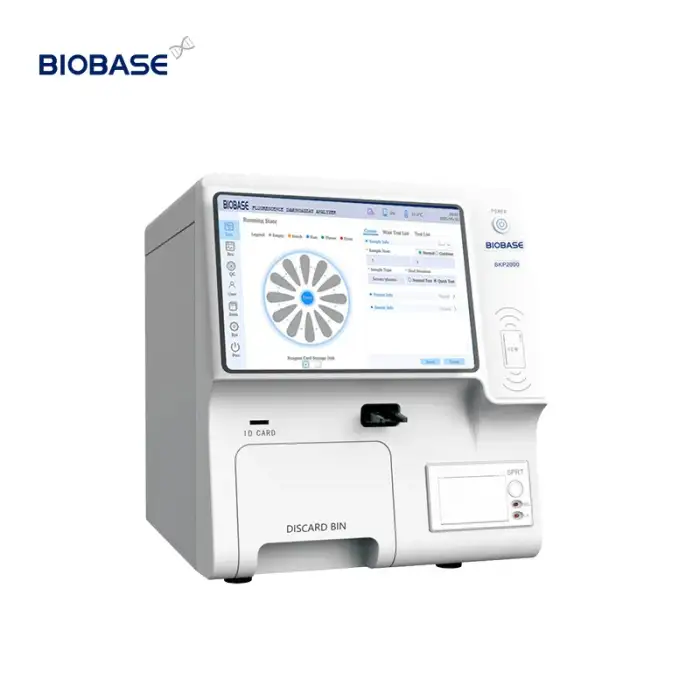 Biobase Poct Machine Fluorescence Immunoassay Chemistry Analyzer BKP2000 POCT Analyzer for lab