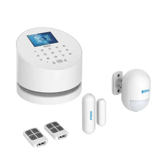 Kerui security sensor alarm system WIFI gsm alarm smart home security