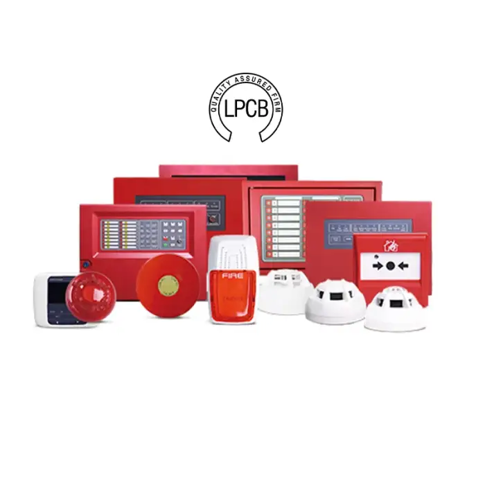High-End Fire Alarm System Control Panel